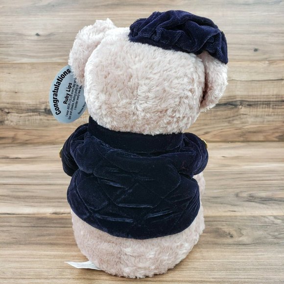 AVON Beary Beautiful "Ruby Lips" TEDDY BEAR 12" Adorable Bear. New with tags - Picture 5 of 8